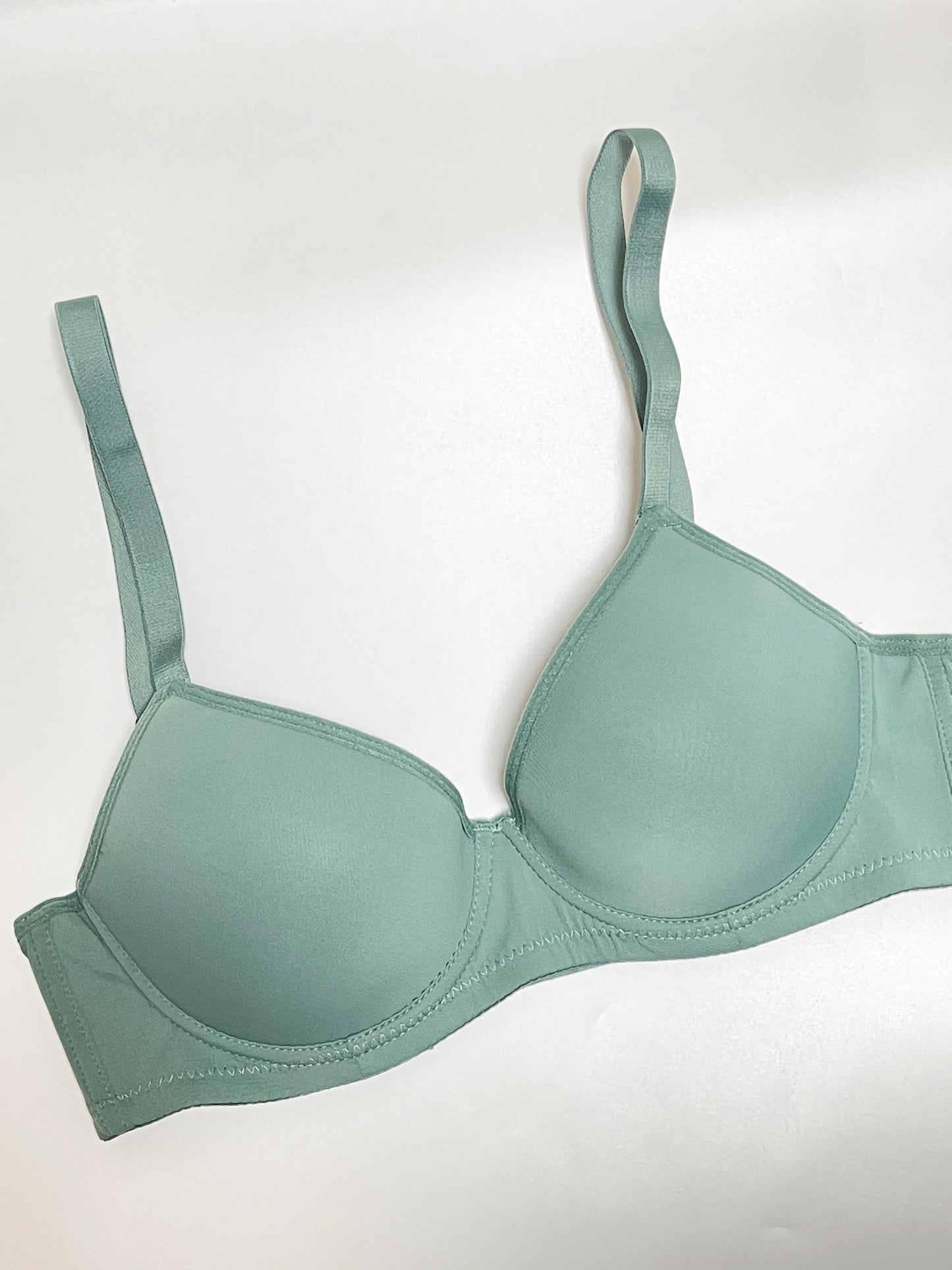 3pcs Comfy Seamless Bras, Simple Solid Push Up Everyday Bra for Women, Breathable Lingerie & Underwear