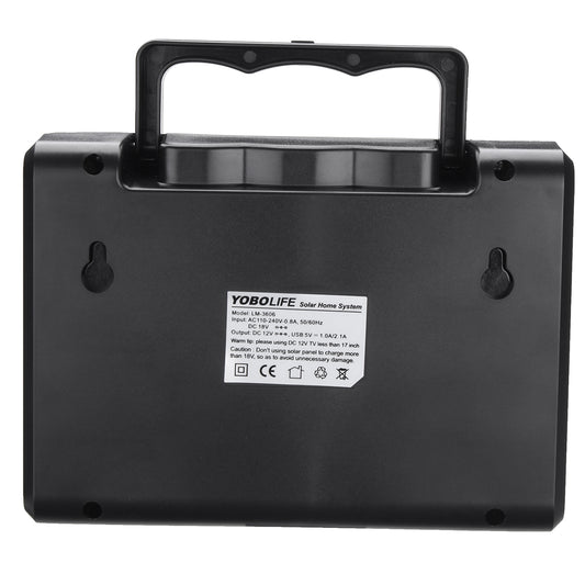 Solar Generator 220 V Solar Lamp Household Outdoor Lamp With Plug-In Solar Cell Phone Charging
