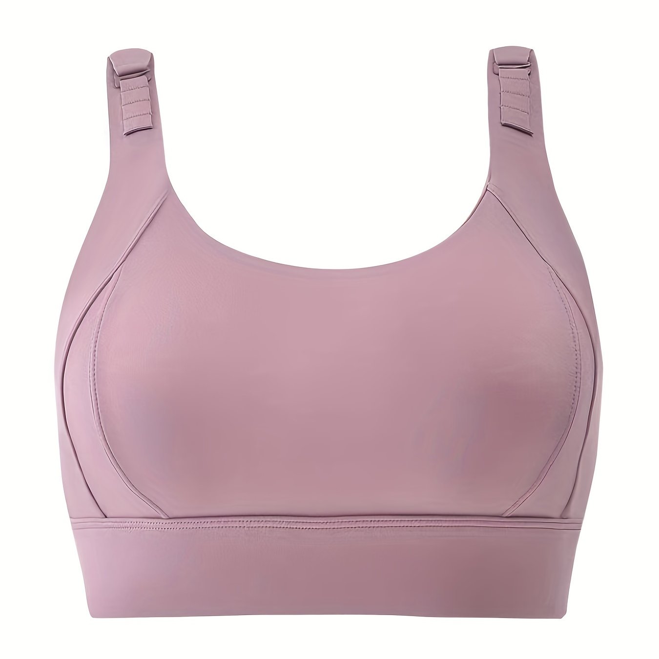 Seamless Wireless Sports Bra, Comfy & Breathable Running Workout Bra, Women's Lingerie & Underwear