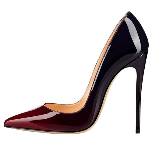 processing time:7-15 days after placing orders --Hot sale spring fashion black Women High Heels slip-on sexy pumps pointed toe Female Party Dress Shoes stiletto