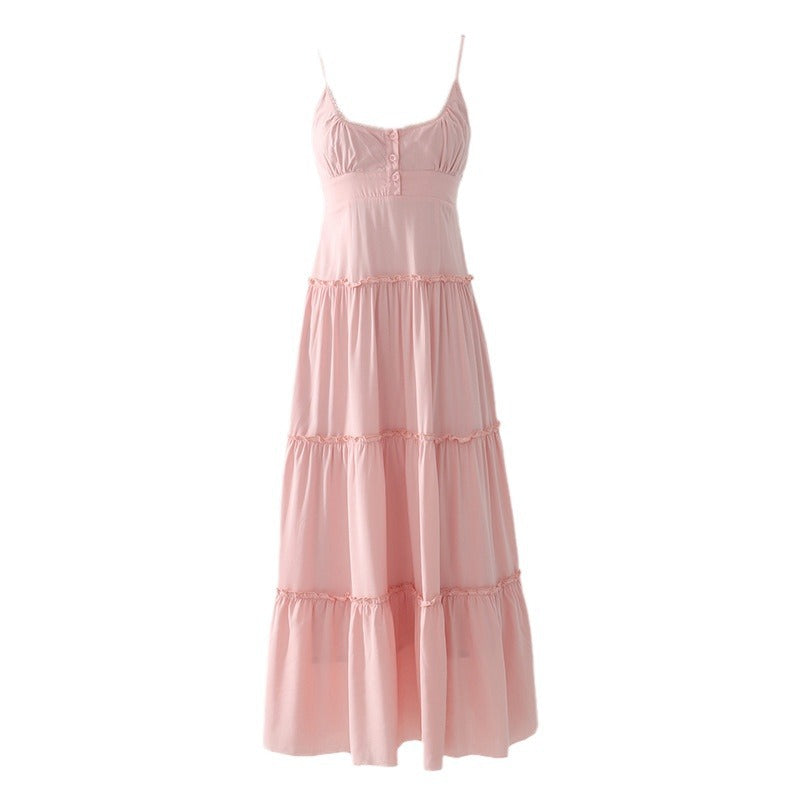 Sweet Strap Fairy Dress A-line Dress