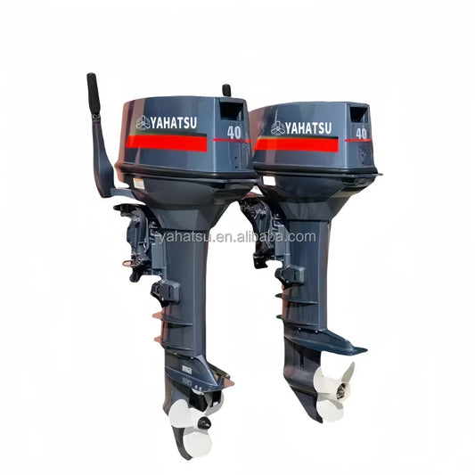 YAHATSU Enduro 2 Stroke 20hp Outboard Motor Enduro Marine Engine for Fisherman Compatible with Original YAMAHA Short Shaft