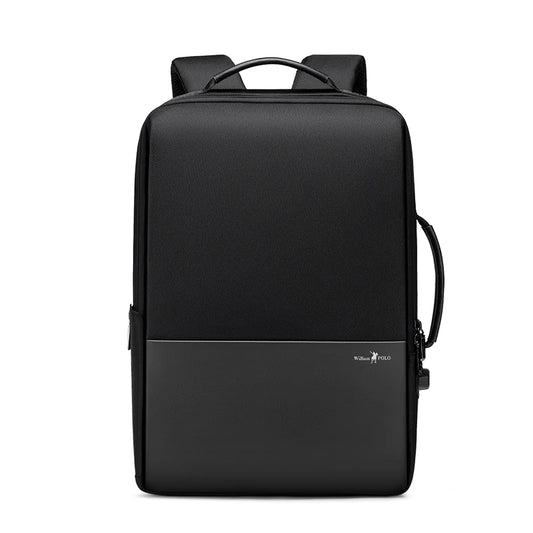 Wholesale Anti-Theft Laptop Backpack 17 Inch USB Waterproof Fashion Travel Bag for Men Microfiber Fabric 20-39L Capacity