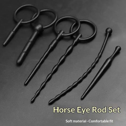 Adult Products Sex Toys For Couple Urethral Plug Beads Butt Plug Silicone Masturbation Inertia Flexible Penis Plug Massager