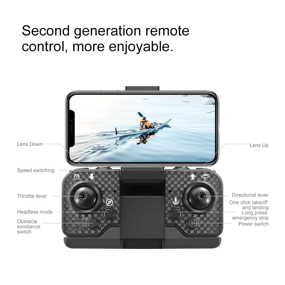 Race Drone 8K Dual Professional Aerial Photography HD Dual-Camera WIFI FPV Four-Axis Rc Quadcopter Toy UAV