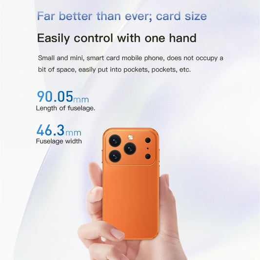 SOYES i17 Mini Smartphone 3.0" Display 2GB RAM 16GB ROM Dual SIM Standby Dual Camera Android 9.0 Multi Apps Support Small Phone