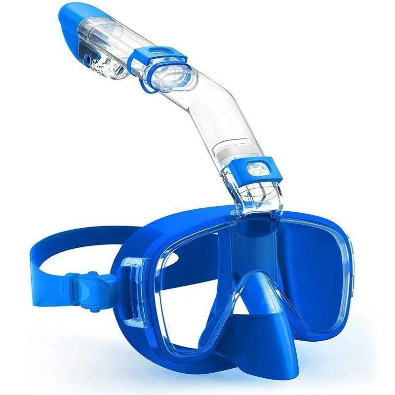 Breathable Diving Mask: Waterproof, Anti-Fog, Full-Dry Snorkel Mask for Adults