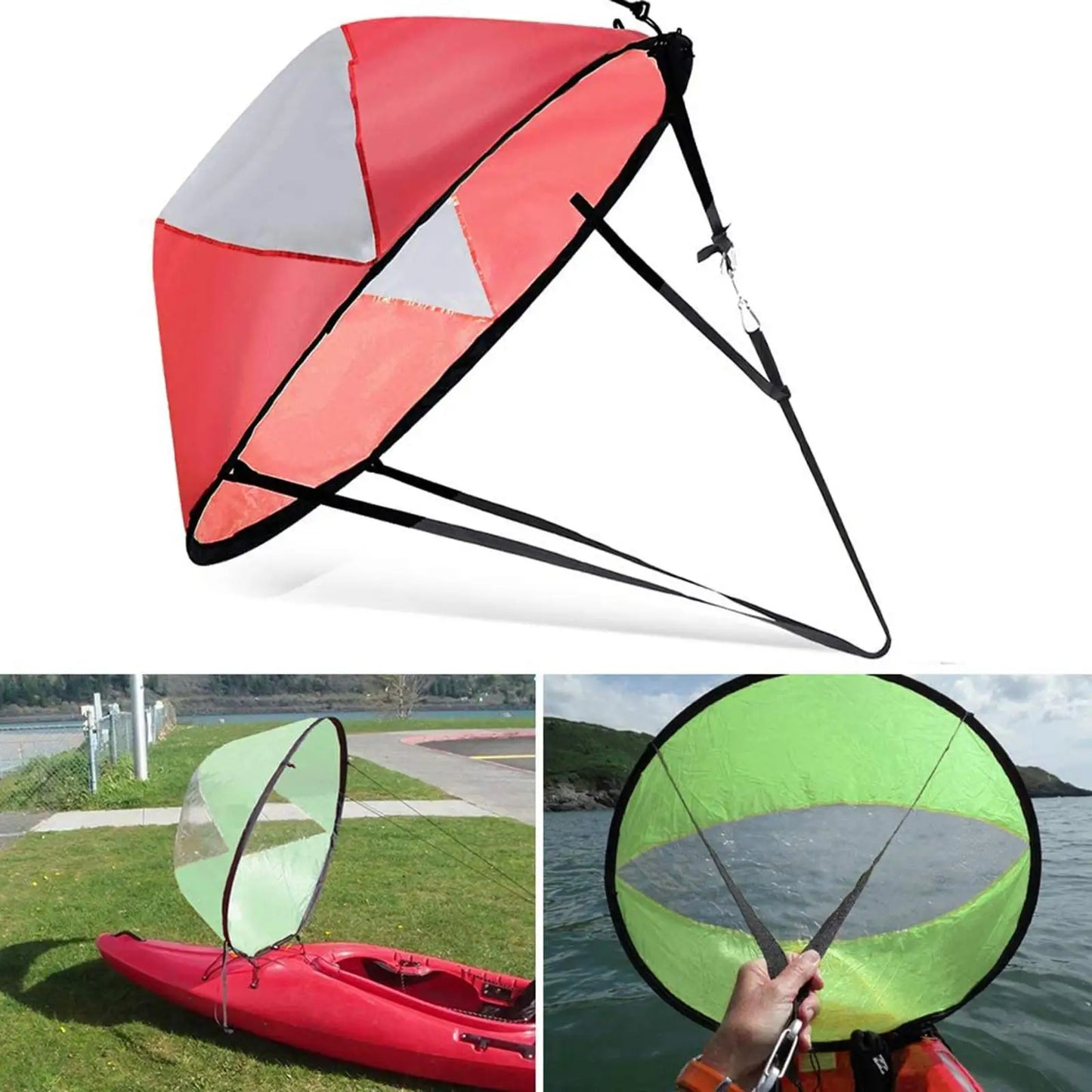 Kayak Wind Sail Paddle Sailing Board Row Sail for Boats Canoe