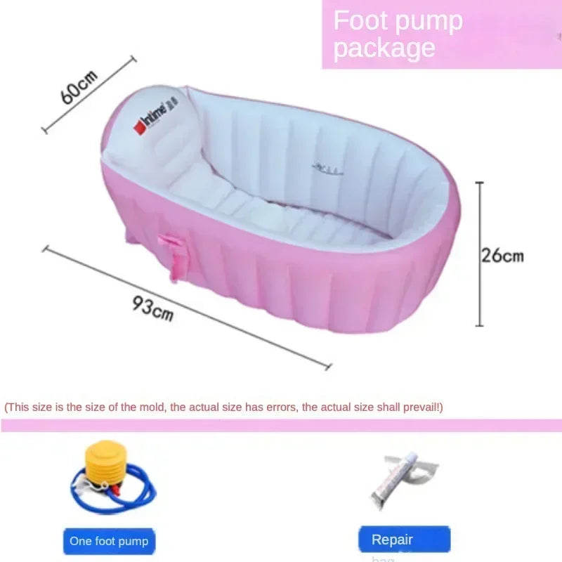 inflatable bathtubs, large-sized thickened non-adult swimming pools, baby water basins