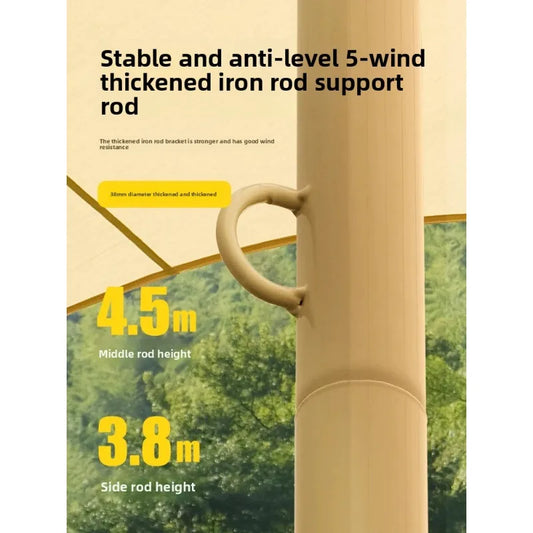 Tent, Large Outdoor Giant Camp, Rain and Sun Protection, Suitable for Outdoor Camping