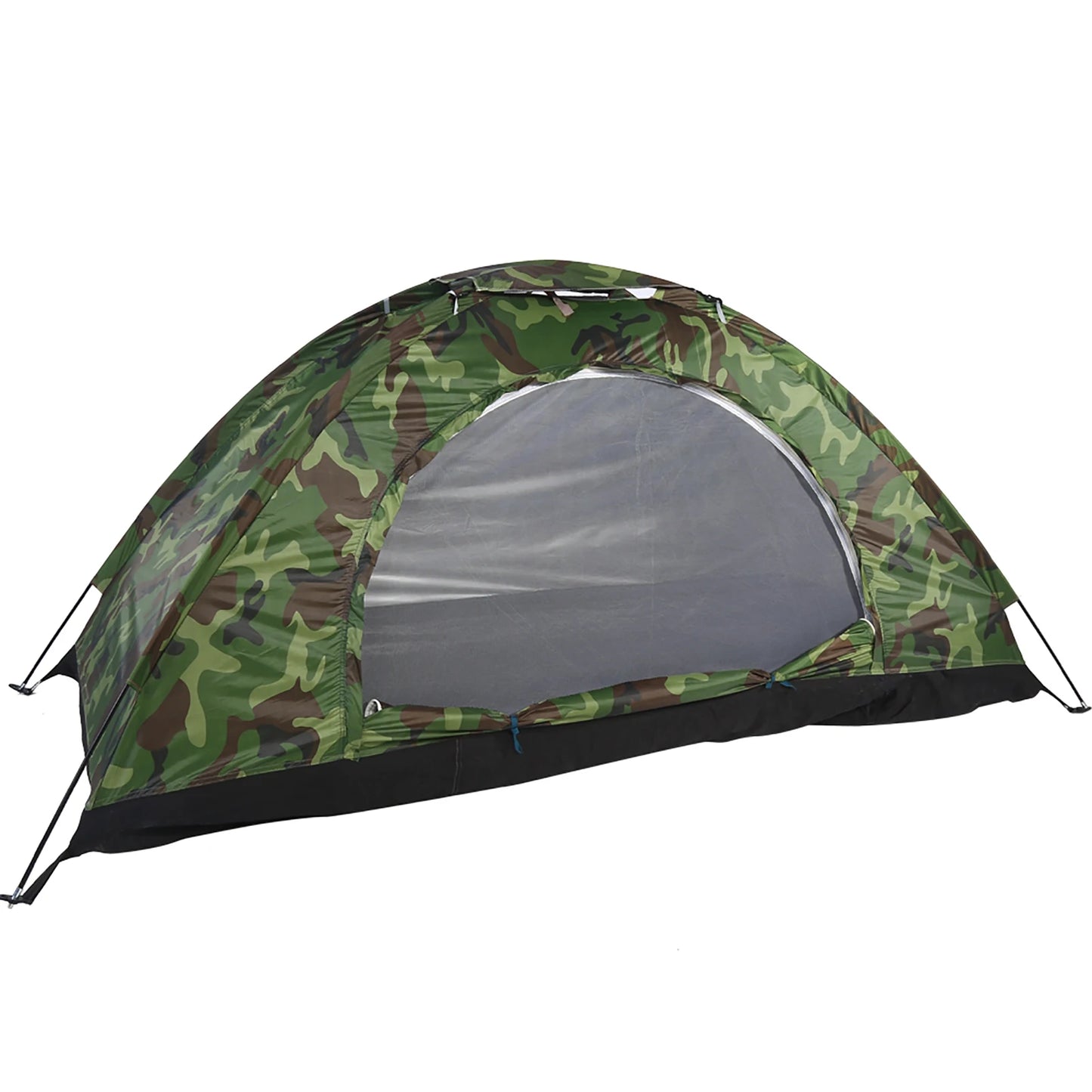 Camouflage Tent One Person Tent Outdoor Camouflage UV Waterproof One Person Tent for Camping Hiking Tent Outdoor Tent