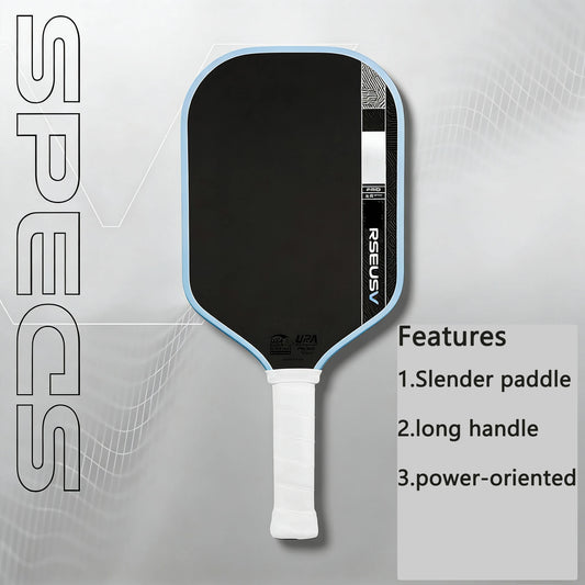 new Pro V pickleball paddle features optimized Tech Flex Power and Propulsion Core, delivering enhanced power, higher forgivenes
