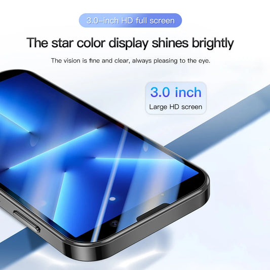 SOYES XS18 Pro 2GB RAM 16GB ROM Android9.0 Mini Smartphone With Facial Recognition Dual SIM Standby 3G Network 3.0in Small Phone