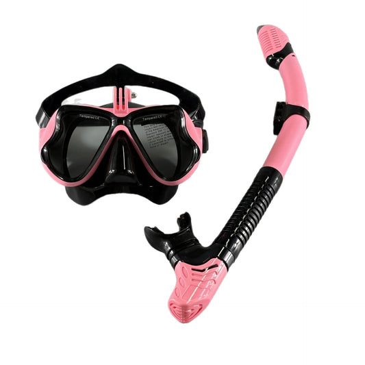 Diving goggles, snorkeling accessories, high-definition face mask, adult diving mask set
