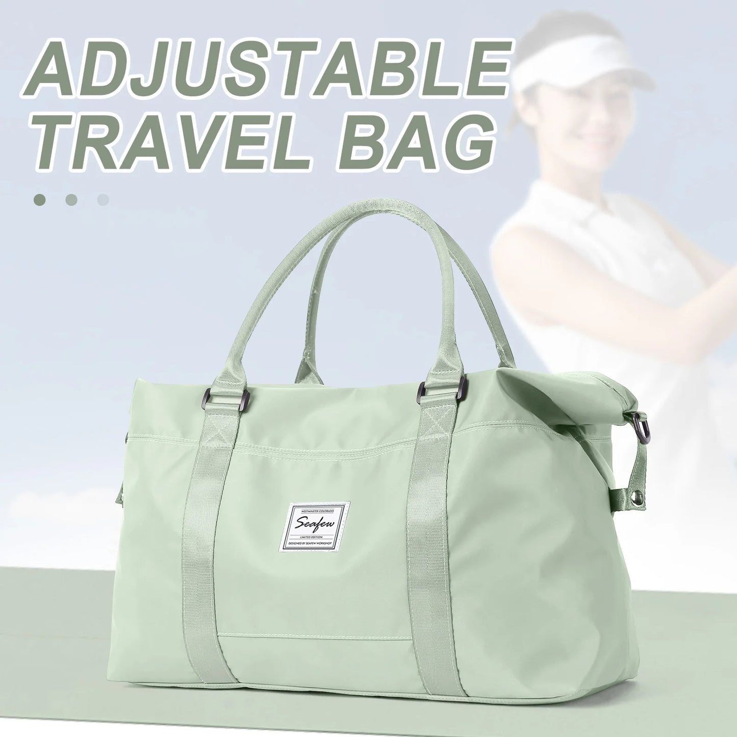 Easyjet Cabin Bag 45x36x20 Travel Bag Men Women Large-Capacity Hand Luggage Short Distance Travel Weekender Overnight Bag duffel