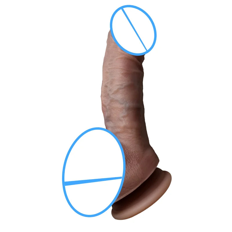 Dildo, Realistic Large-Size Dildo with Suction Cup Female Masturbator Sex Toy Suitable for Women and Couples