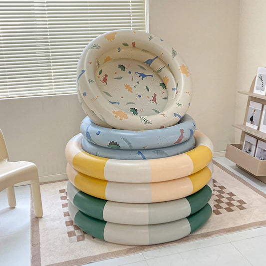 Baby Inflatable Swimming Pool Inflatable Pool Baby Retro Blow Up Swimming Pool Family Cute Thickened Water Pool