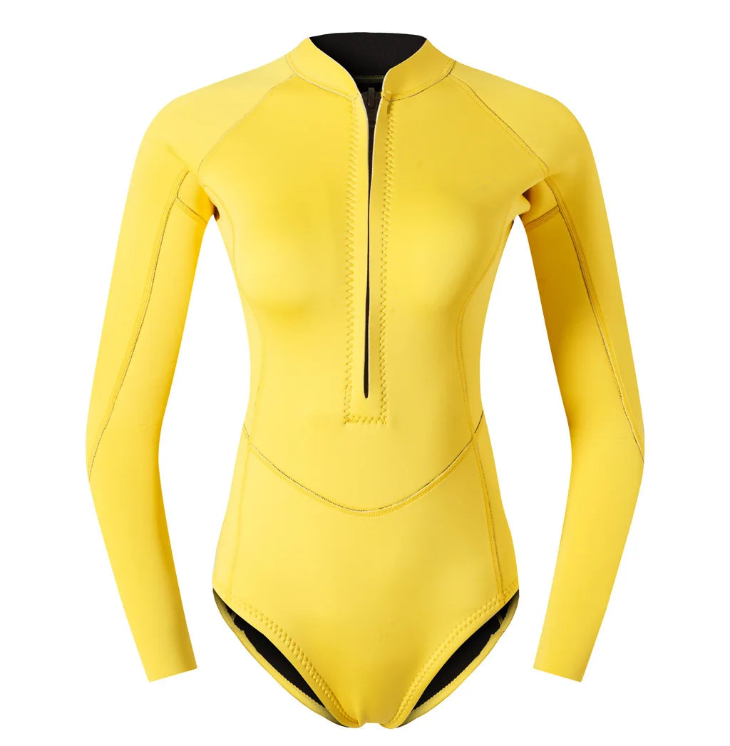 2MM Neoprene Snorkeling Wetsuits Spearfishing Surfing Diving Suit Bathing Swimwears Women Keep Warm Scuba Water Sport Equipment