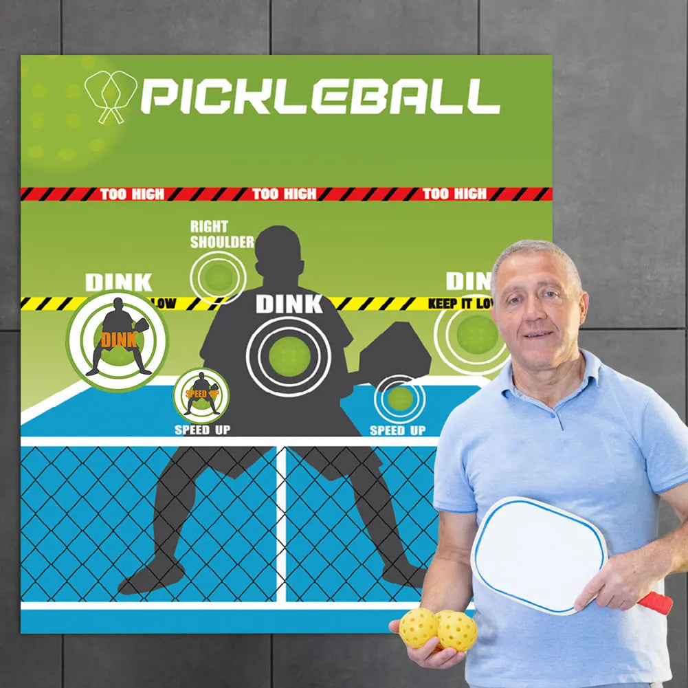 Pickleball Practice Board Pickleball Practice Pads Pickleball Training Dink Pad for Outdoor & Indoor Court Use