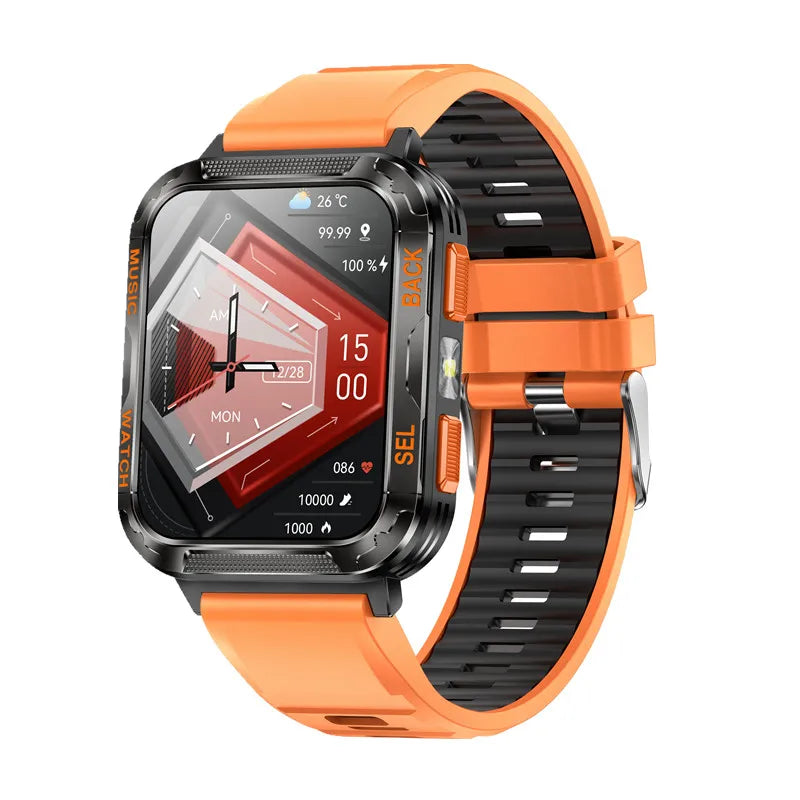 BWSMRIG New Men Smart Watch IP68 Waterproof Bluetooth call Heart Rate Sleep Monitoring Sport Fitness Smartwatch for Android IOS