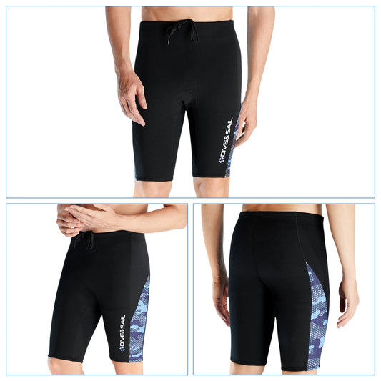 2mm Wetsuit Shorts Men Wetsuit Shorts 2mm Neoprene Wetsuit Shorts Men Thermal Wetsuit Pants for Surfing Diving Canoing Kayaking