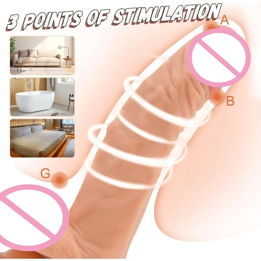 Adult Sex Toys Realistic Dildo with Suction Cup Waterproof Stimulator Vaginal Anal Masturbator Dildos Female stimulator vagina