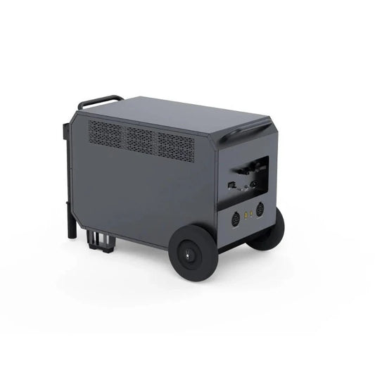 Solar Generator Power Station Shell Model Continuous Output 7200W Capacity 9792Wh Battery Portable Eco-Friendly Energy Solution