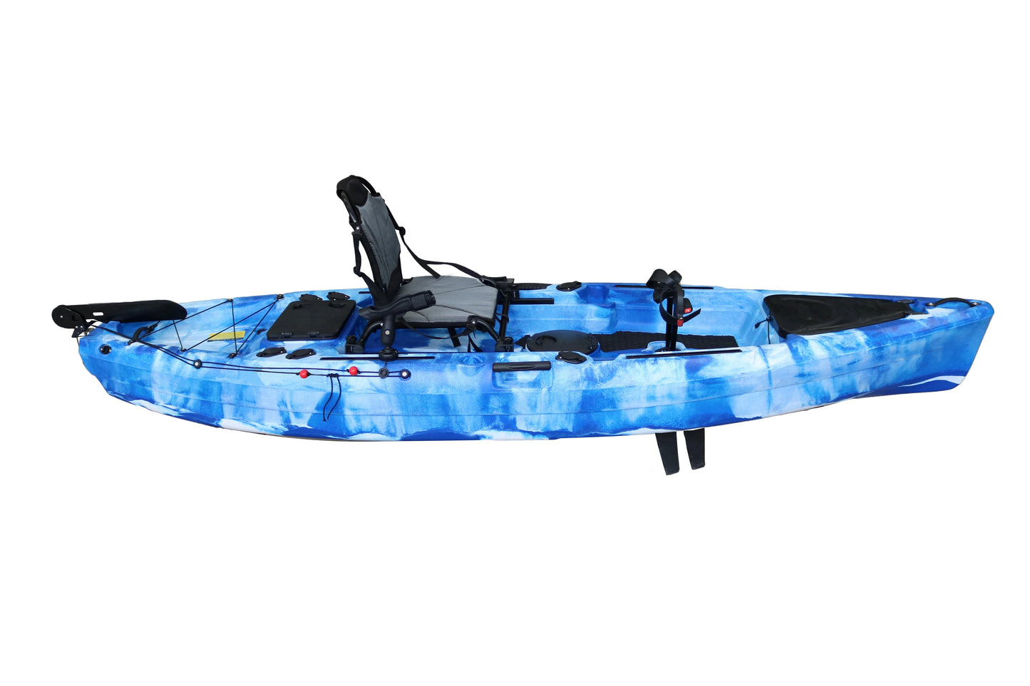 11.6 ft Sit on Top Kajak Hobby Bike Flap Pedal Kayak
