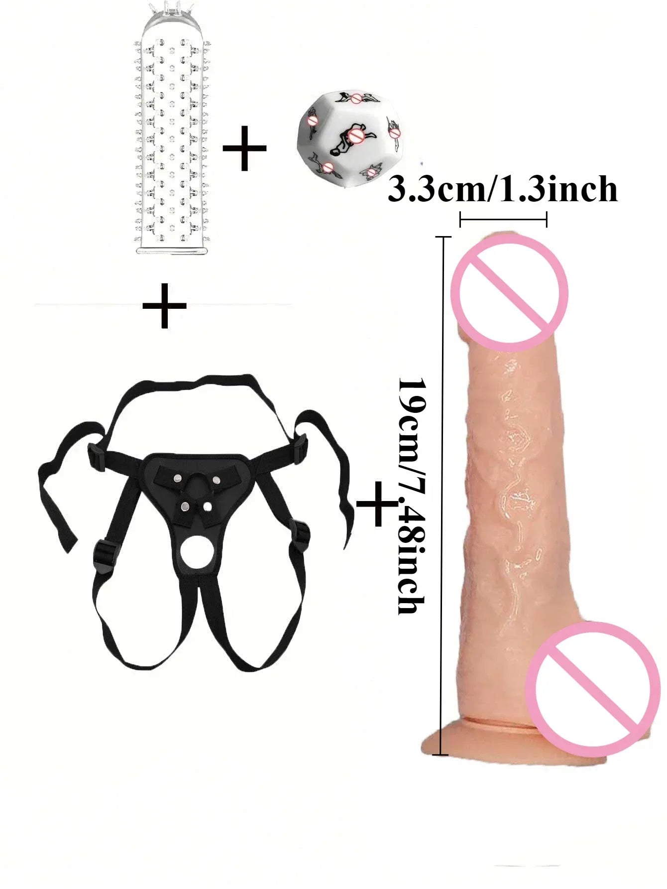 Wear Strap on Realistic Dildo for woman lesbian Sexual games Sex Toys Product Adult Penis Exerciser Female Vagina Massage Gode