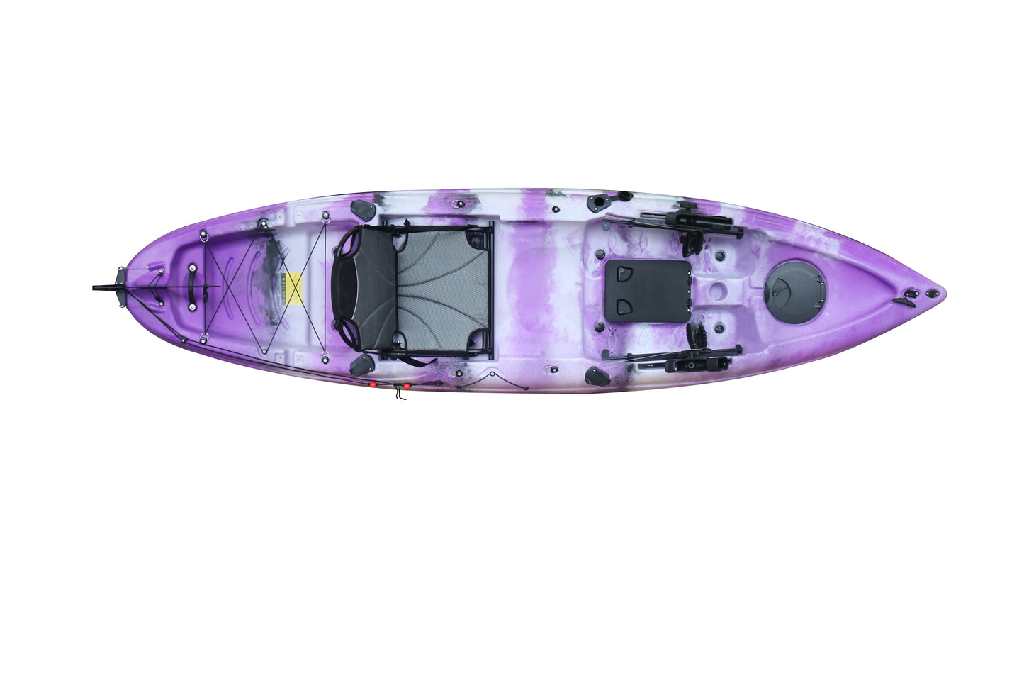 Double Person Fishing Kayak with Rudder and Foot Rest