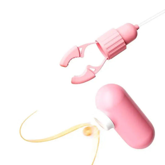 Adults 18+ Female Masturbator Sex Toys Nipple Clamps Vibrator Women Tongue Licking Strong Sucking Breast Massage Vibrating Toys