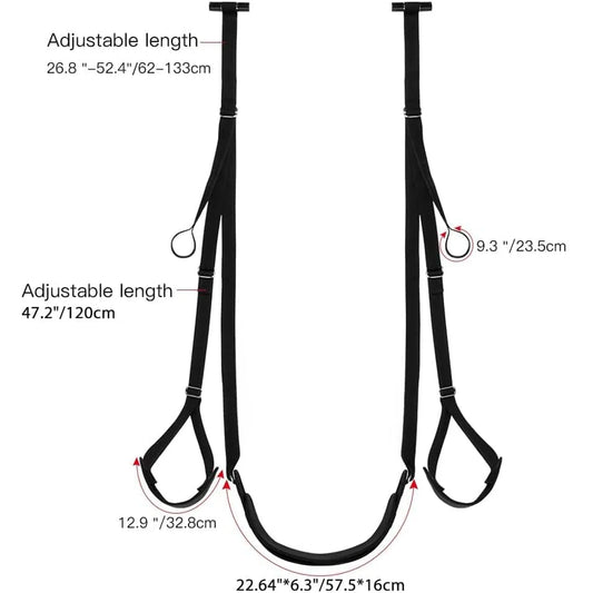 Door Sex Swings for Adult Couples Sex Position Furniture Adjustable Straps Bondage Restraint BDSM Sex Toy Sexyshop Erotic Toys