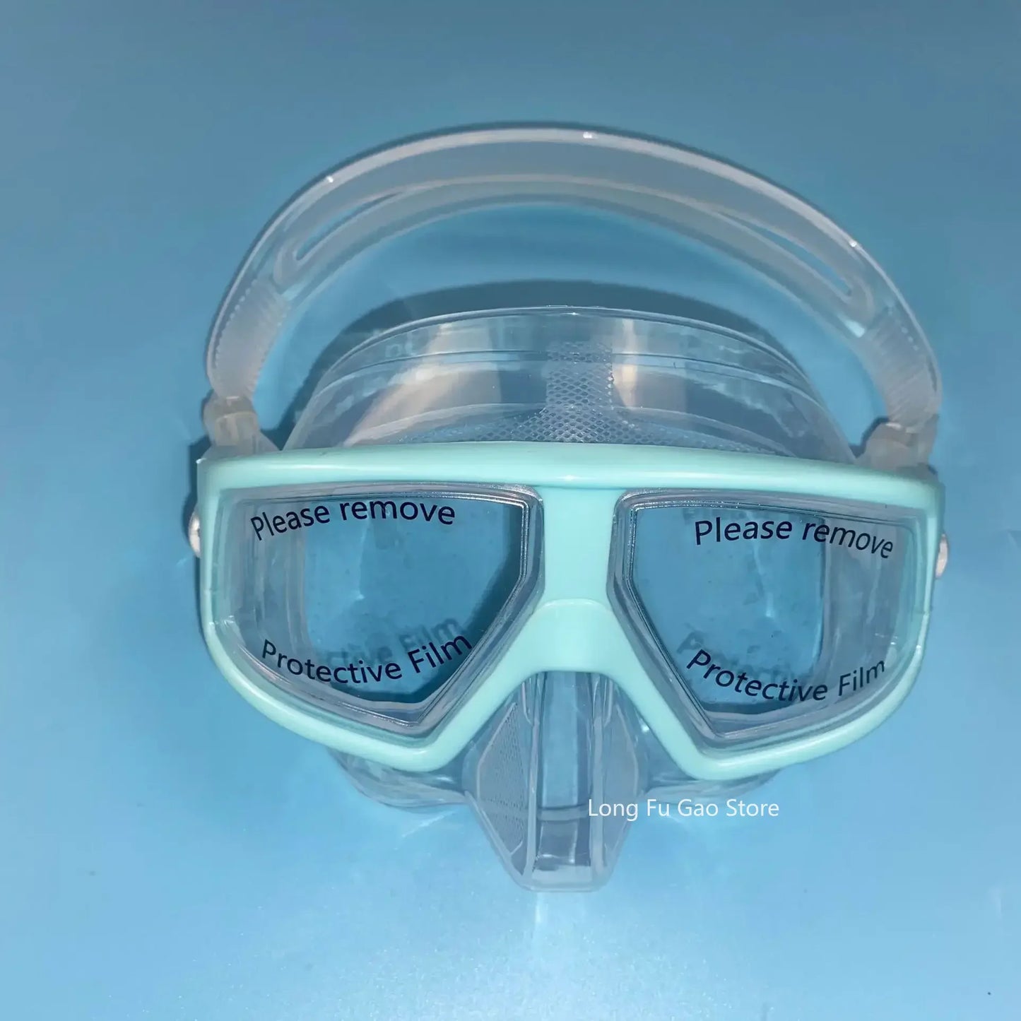 Freediving Mask Half Face Light Weight Low Volume Free Diving Goggles Silica Gel Diving Equipment