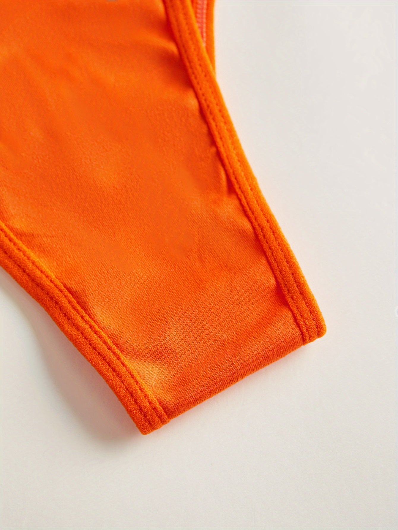 3pcs Heart Ring Linked Thongs, Hollow Out Low Waist Stretchy Panties, Women's Lingerie & Underwear