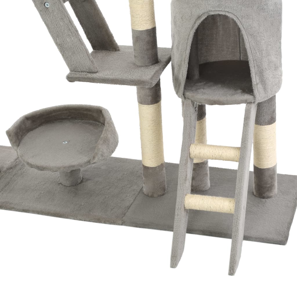 Cat Tree with Sisal Scratching Posts 230 - 250 cm
