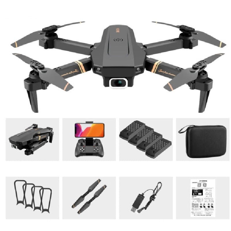 Dual Camera Drone 4K Remote Control Aerial Photography Hd