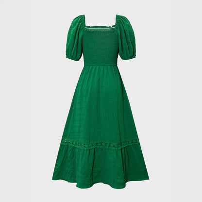Short Sleeve Long Dress Women's Dress