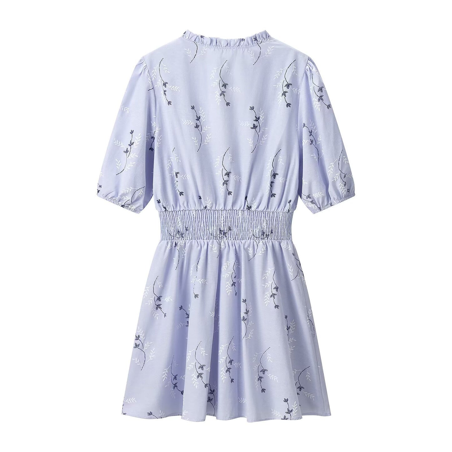 Dress with Fitted Waist Women's Dress