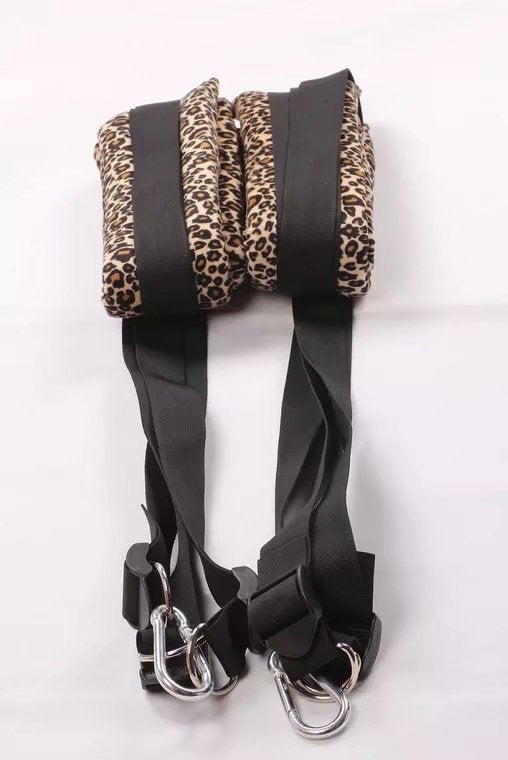 Sex Product Love Sex Swing 5-pad  Soft Material Hanging Door Swing Portable Thigh Restraint Sling Swing Sex Toys For Couple