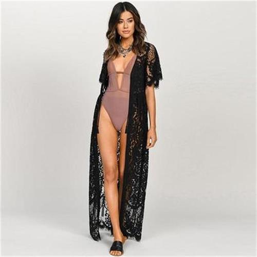 Long Beach Sand Cardigan Beauty Swimsuit Jacket Sunscreen Cardigan Beach