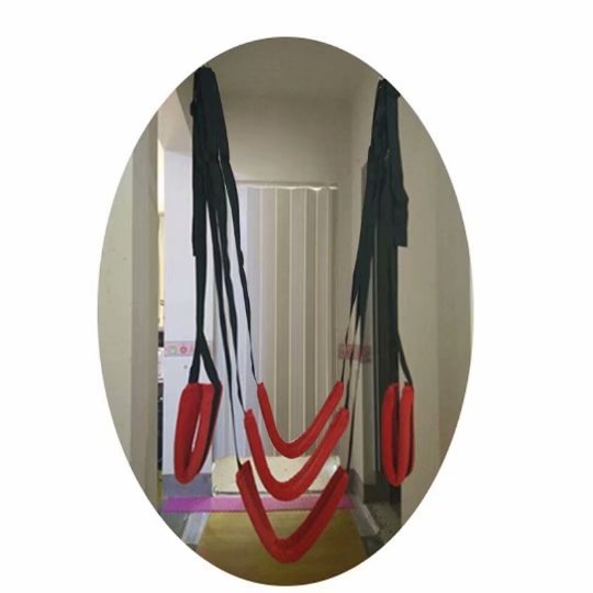 Sex Product Love Sex Swing 5-pad  Soft Material Hanging Door Swing Portable Thigh Restraint Sling Swing Sex Toys For Couple