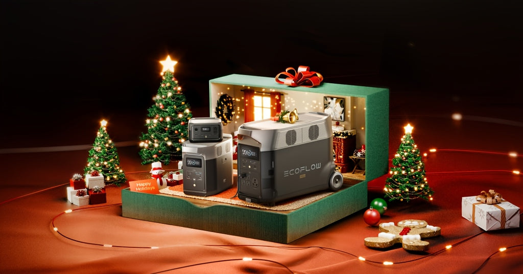 EF ECOFLOW Portable Power Station RIVER 3, 230Wh LiFePO4 Battery Power Station with Free Keychain, 300W Up to 600W AC Output, <20 MS UPS & <30dB, 1Hr Fast Charging Solar Generator for Outdoor/Camping/Home Use