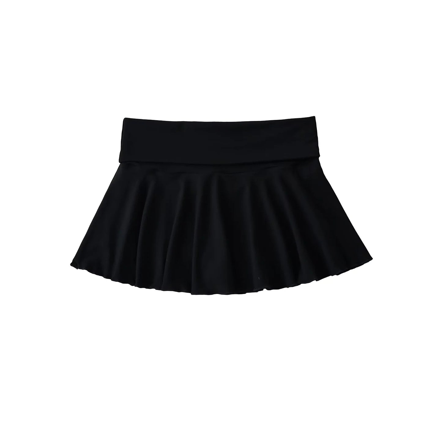 Fake two short skirts