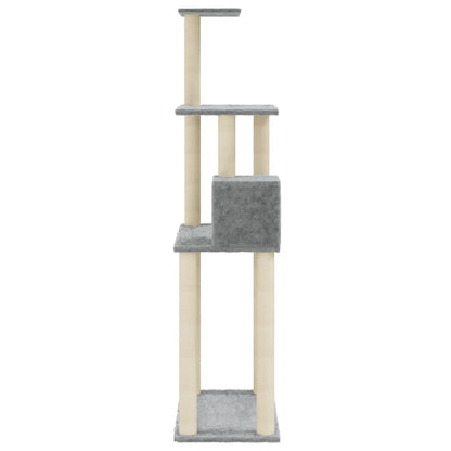 Cat Tree with Sisal Scratching Posts 147 cm