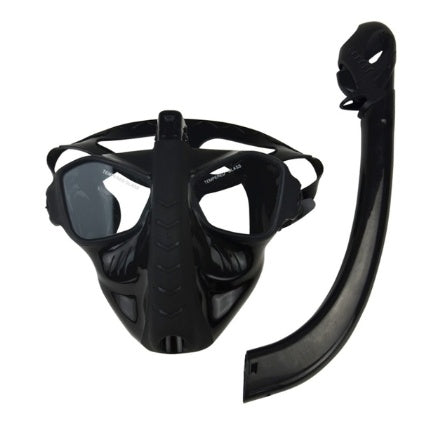 Snorkeling full cover full dry diving mask diving equipment silicone diving mask