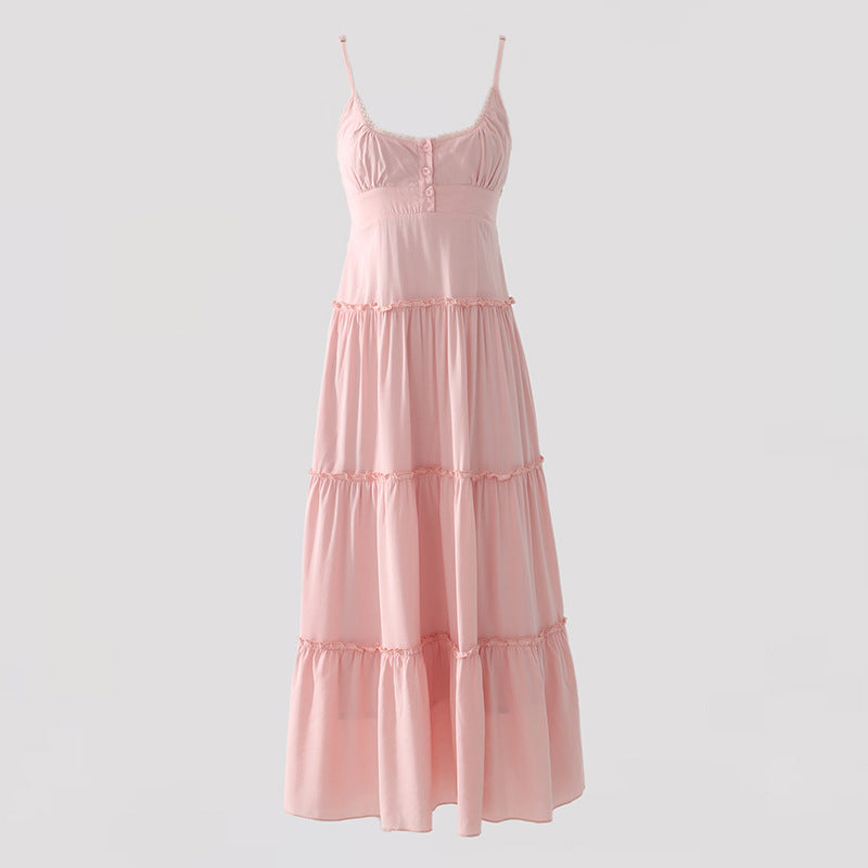 Sweet Strap Fairy Dress A-line Dress