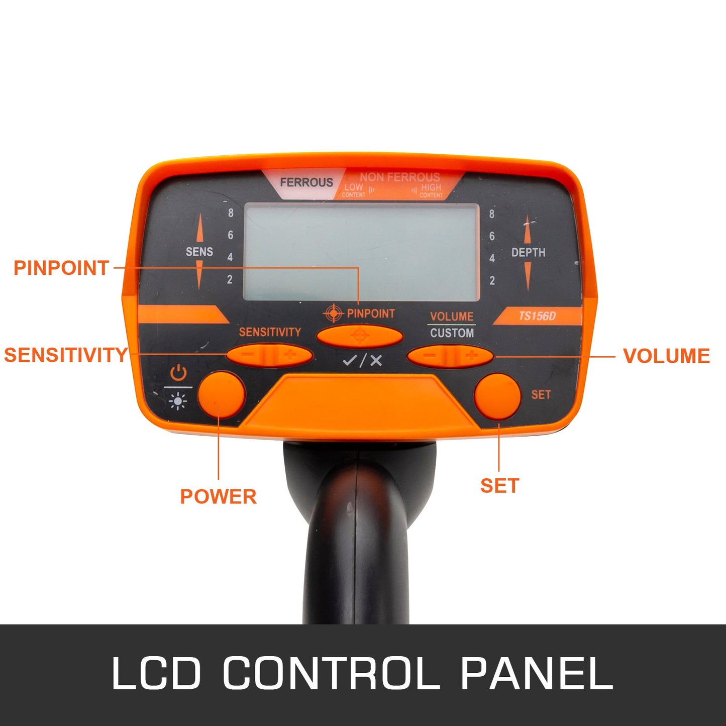 Metal Detector Waterproof Disc Metal Detectors Underwater Underground High Accuracy LCD Display Metal Detector For Adults And Children Headphone Automatic Detector Yellow 3010