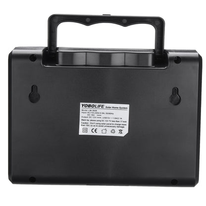 Solar Generator 220 V Solar Lamp Household Outdoor Lamp With Plug-In Solar Cell Phone Charging