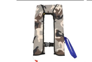 Portable Adult Life Jacket Fully Automatic Inflatable Vest Outdoor Fishing Manual Boat Car Life Jacket