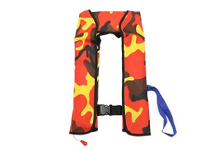 Portable Adult Life Jacket Fully Automatic Inflatable Vest Outdoor Fishing Manual Boat Car Life Jacket